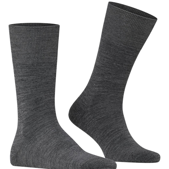 Dark Grey Airport Merino Wool Socks