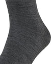 Dark Grey Airport Merino Wool Socks