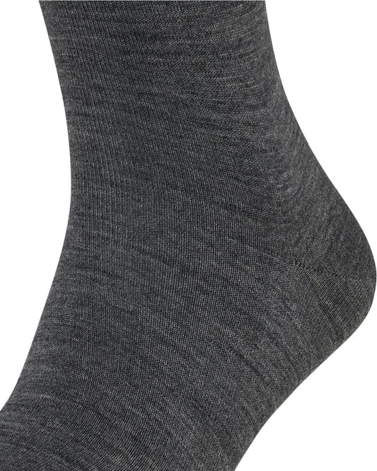 Dark Grey Airport Merino Wool Socks