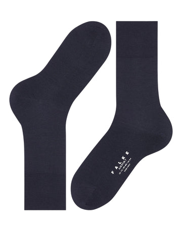 Dark Navy Airport Merino Wool Socks