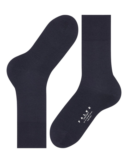 Dark Navy Airport Merino Wool Socks