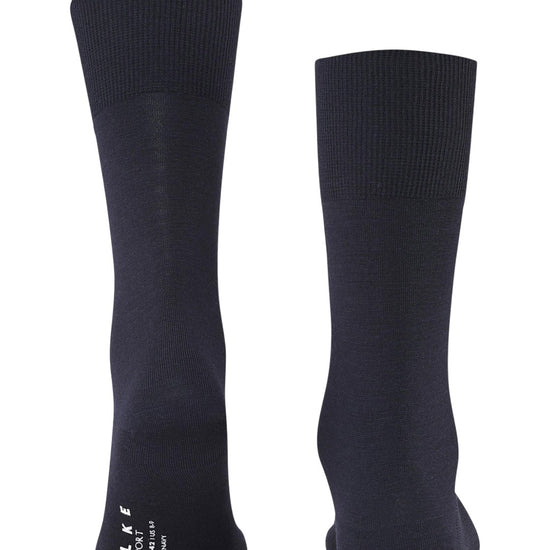 Dark Navy Airport Merino Wool Socks