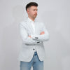 Fradi Blue White Seersucker Stretch Vest – productbeeld 3