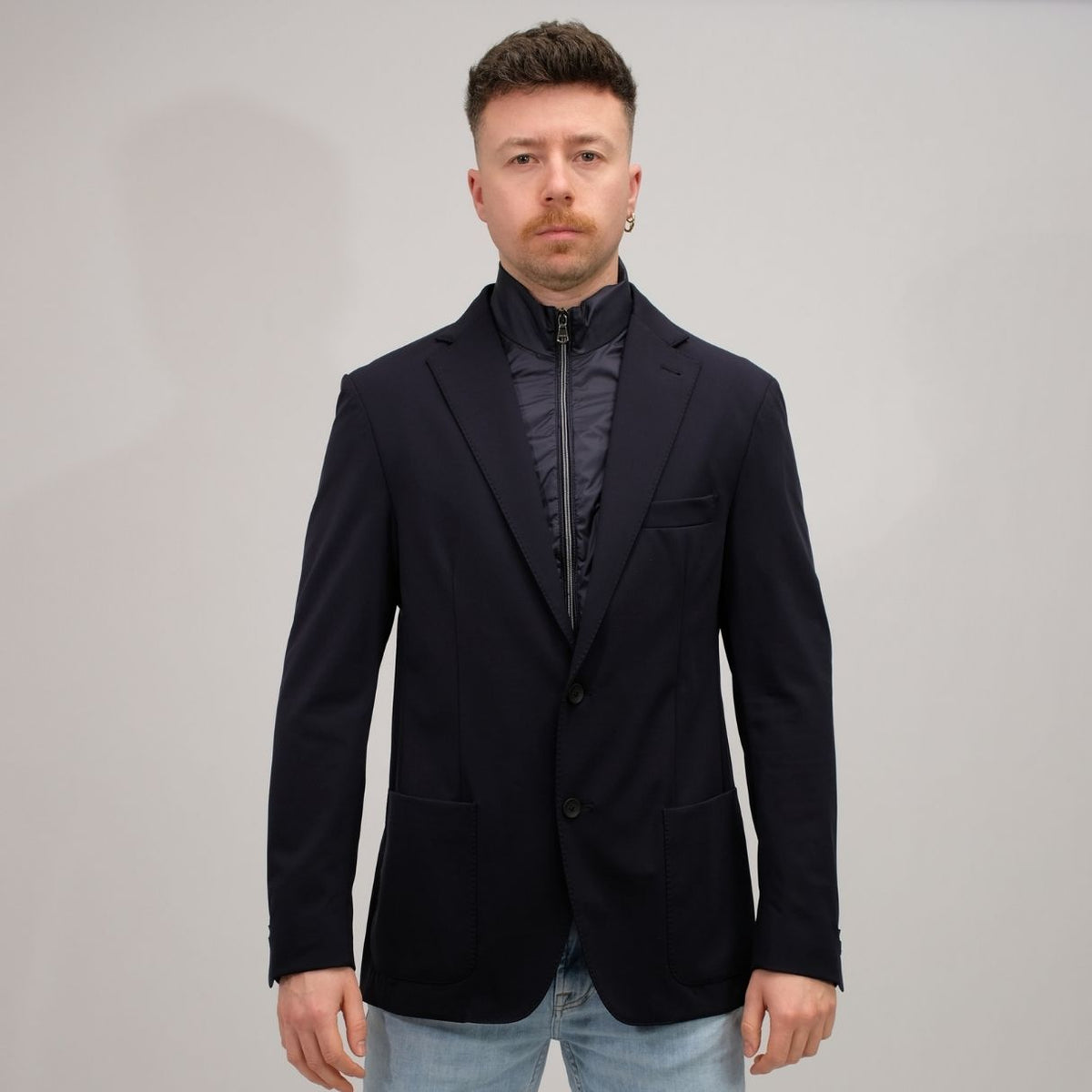 Fradi Navy Technoperformance Vest – vooraanzicht
