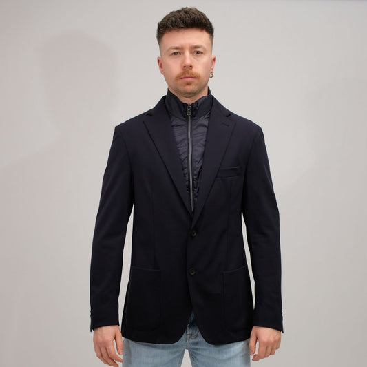 Fradi Navy Technoperformance Vest – vooraanzicht