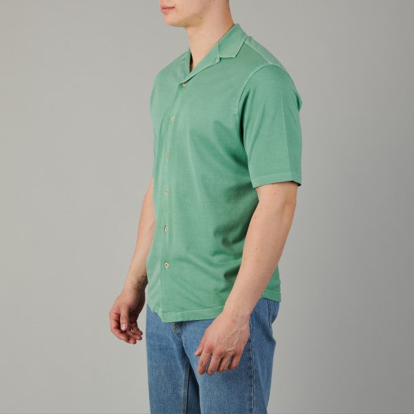 Galleria Roma Jervin Jersey Polo Shirt Verde – productbeeld 2