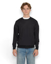 Galleria Roma Royal Merino Roundneck Pullover Asfalto gedragen door Alexander — vooraanzicht