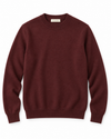 Galleria Roma Bordeaux crewneck GC1ML3A WC12F 380 met ronde ribhals en fijn korrelig wol-cashmerebreisel, packshot