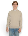 Galleria Roma Wool Cashmere Crewneck Pullover Ecru Tortilla gedragen door Alexander — vooraanzicht