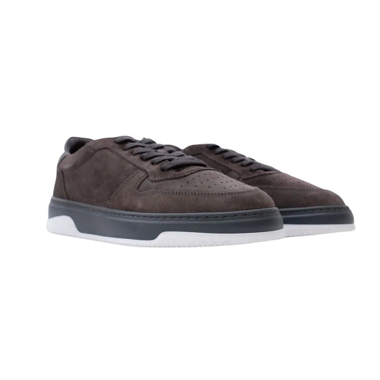 GARMENT PROJECT Charcoal Suede Ace Sneaker – productbeeld 2