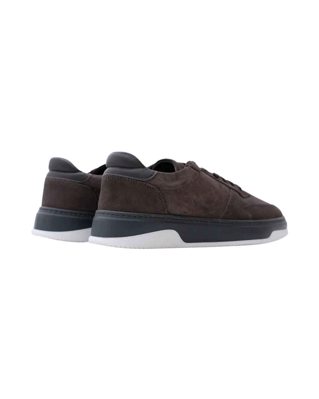 GARMENT PROJECT Charcoal Suede Ace Sneaker – productbeeld 3