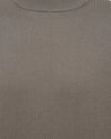 Cotton Cashmere Roundneck Medium Brown