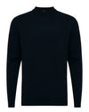 Cotton Cashmere Roundneck Black