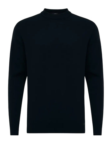 Cotton Cashmere Roundneck Black