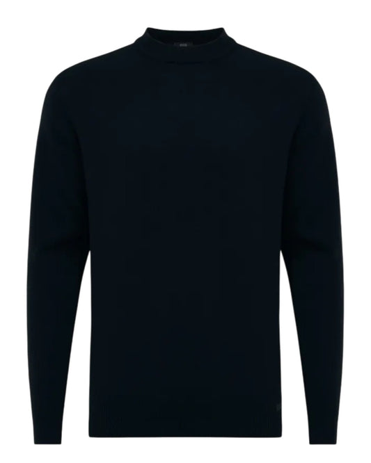 Cotton Cashmere Roundneck Black
