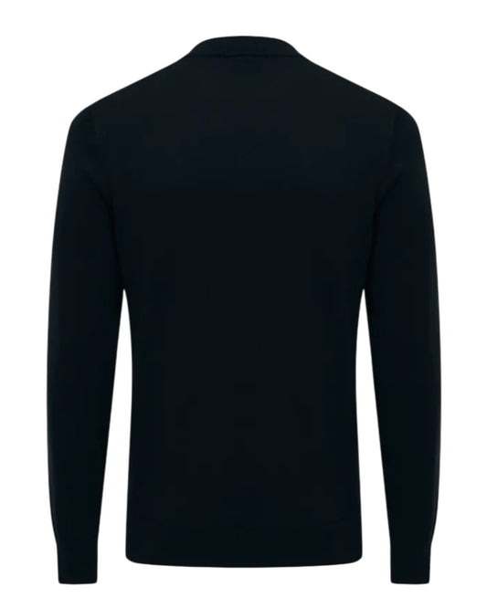 Cotton Cashmere Roundneck Black