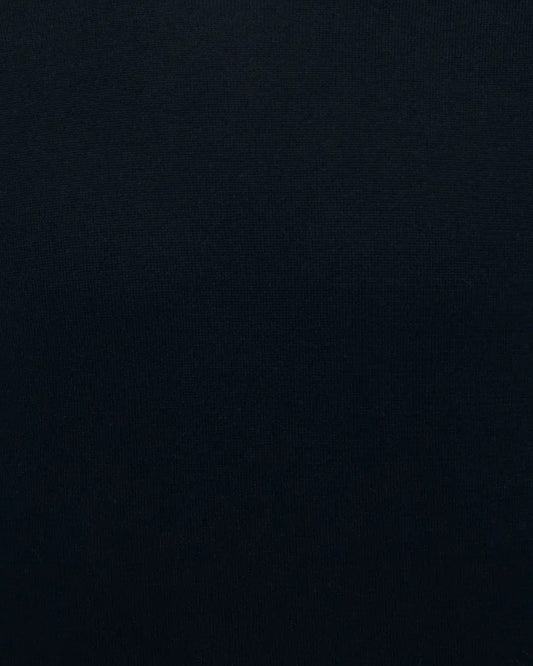 Genti Cotton Like Cashmere Rondehalstrui Black