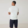 Genti mintgroene Cooldry polo, gedragen achteraanzicht
