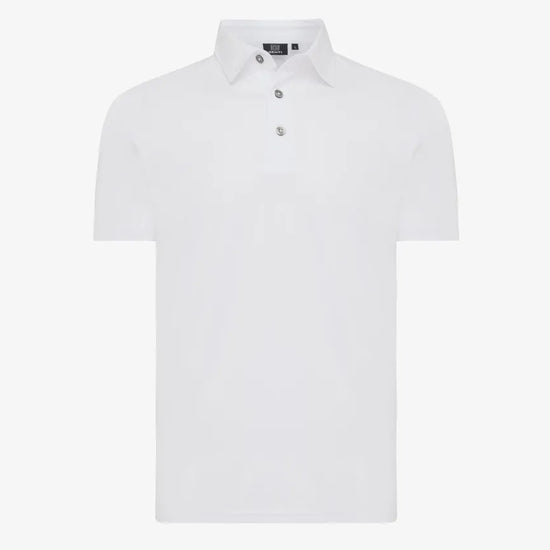 GENTI White Jersey Polo – productbeeld 2