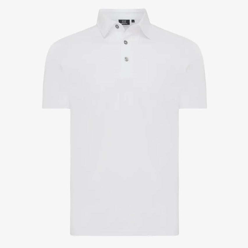 GENTI White Jersey Polo – productbeeld 2