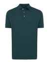 GENTI 3 Button SS 1219 jersey polo groen - foto 1