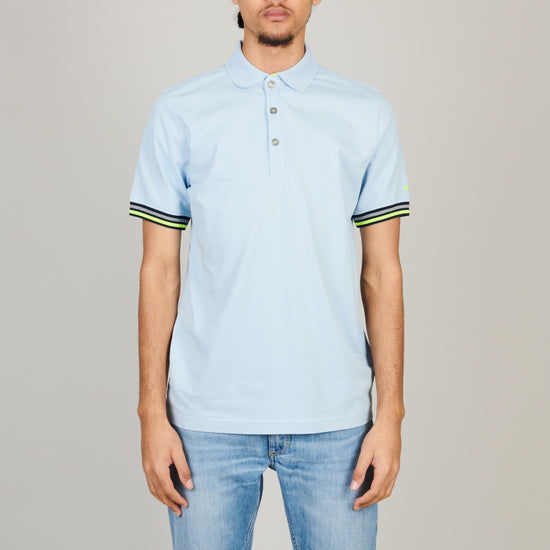 GENTI Lichtblauw Jersey – vooraanzicht