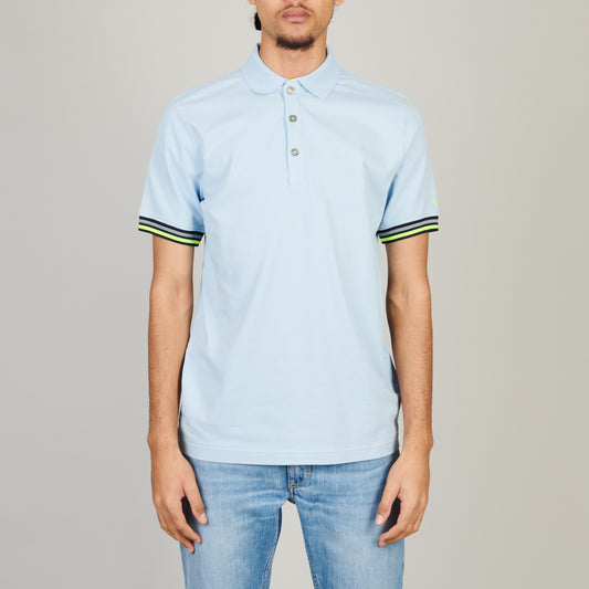 GENTI Lichtblauw Jersey – vooraanzicht