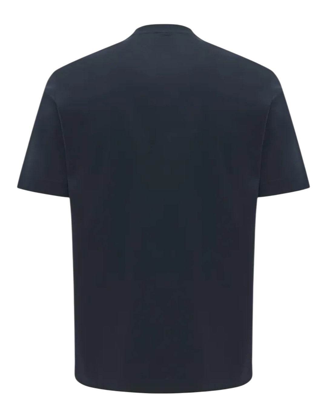 Genti donkerblauw T-shirt, productfoto achteraanzicht