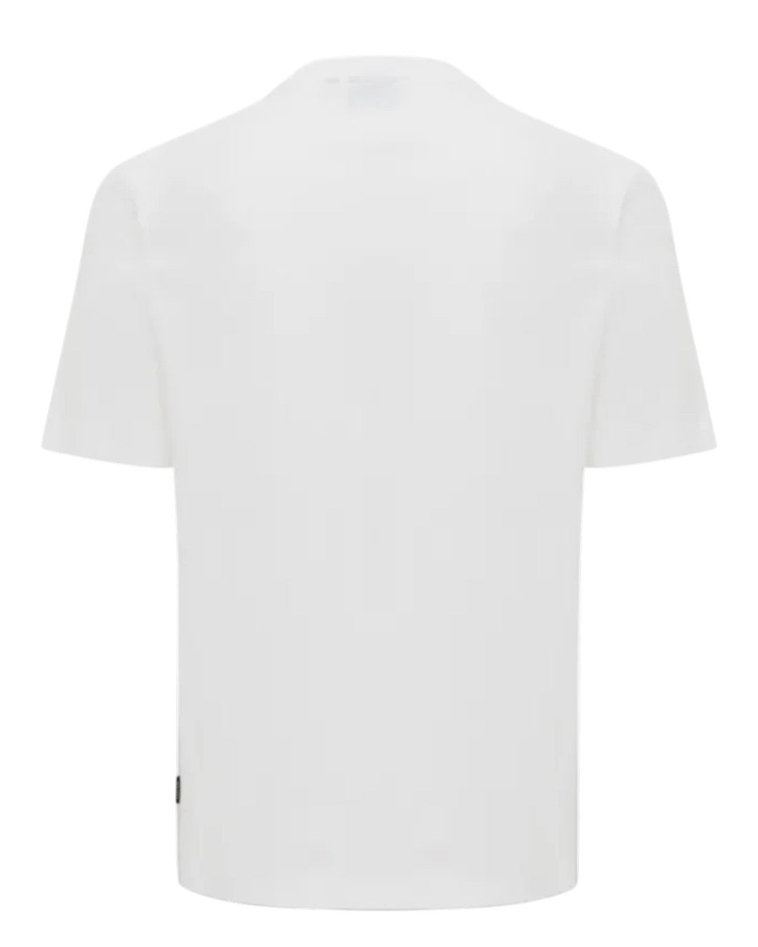 Genti wit T-shirt, productfoto achteraanzicht