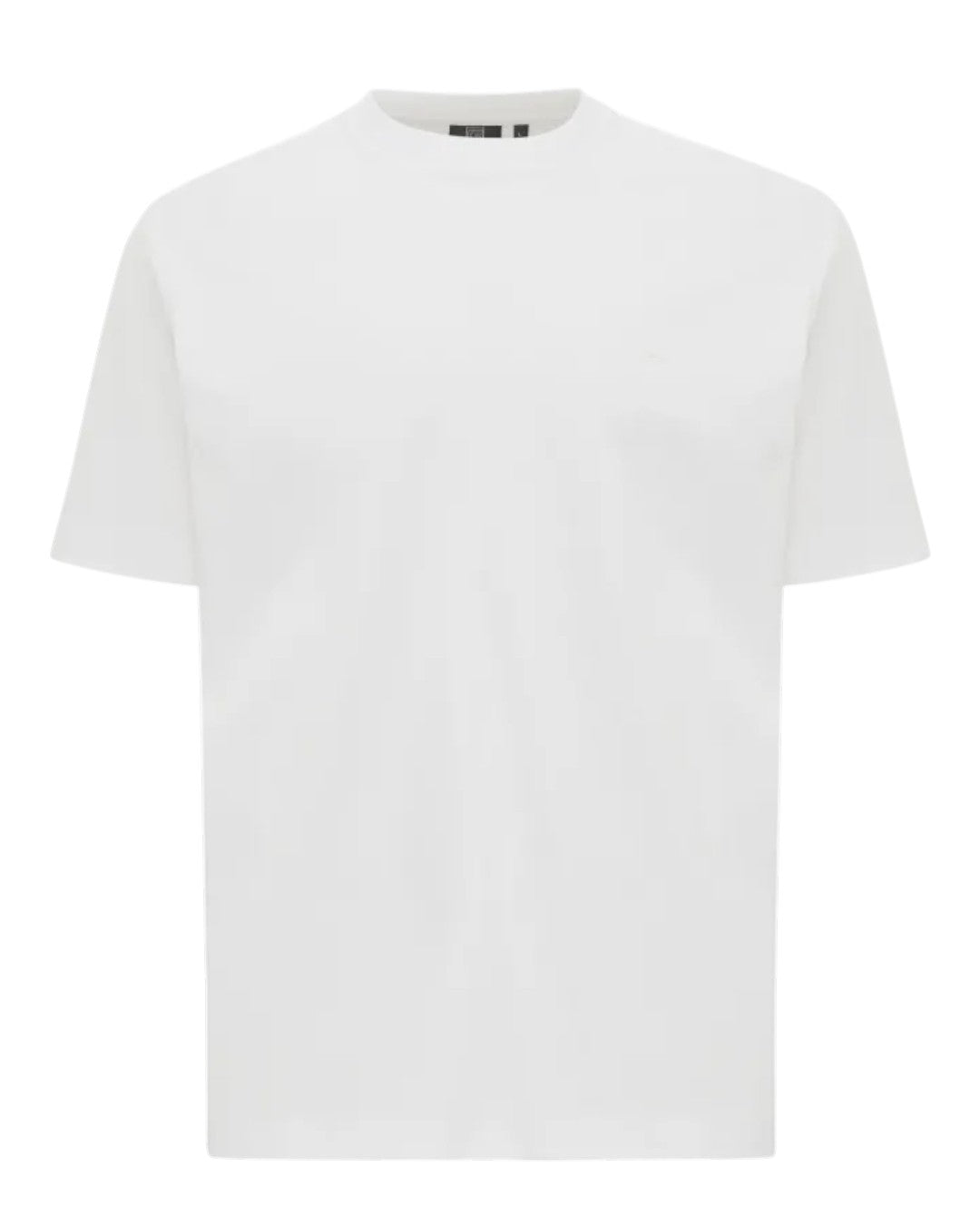 Genti wit T-shirt, productfoto vooraanzicht