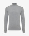 Genti Grey Turtle Neck Pullover – vooraanzicht