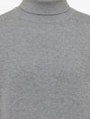 Genti Grey Turtle Neck Pullover – productbeeld 3
