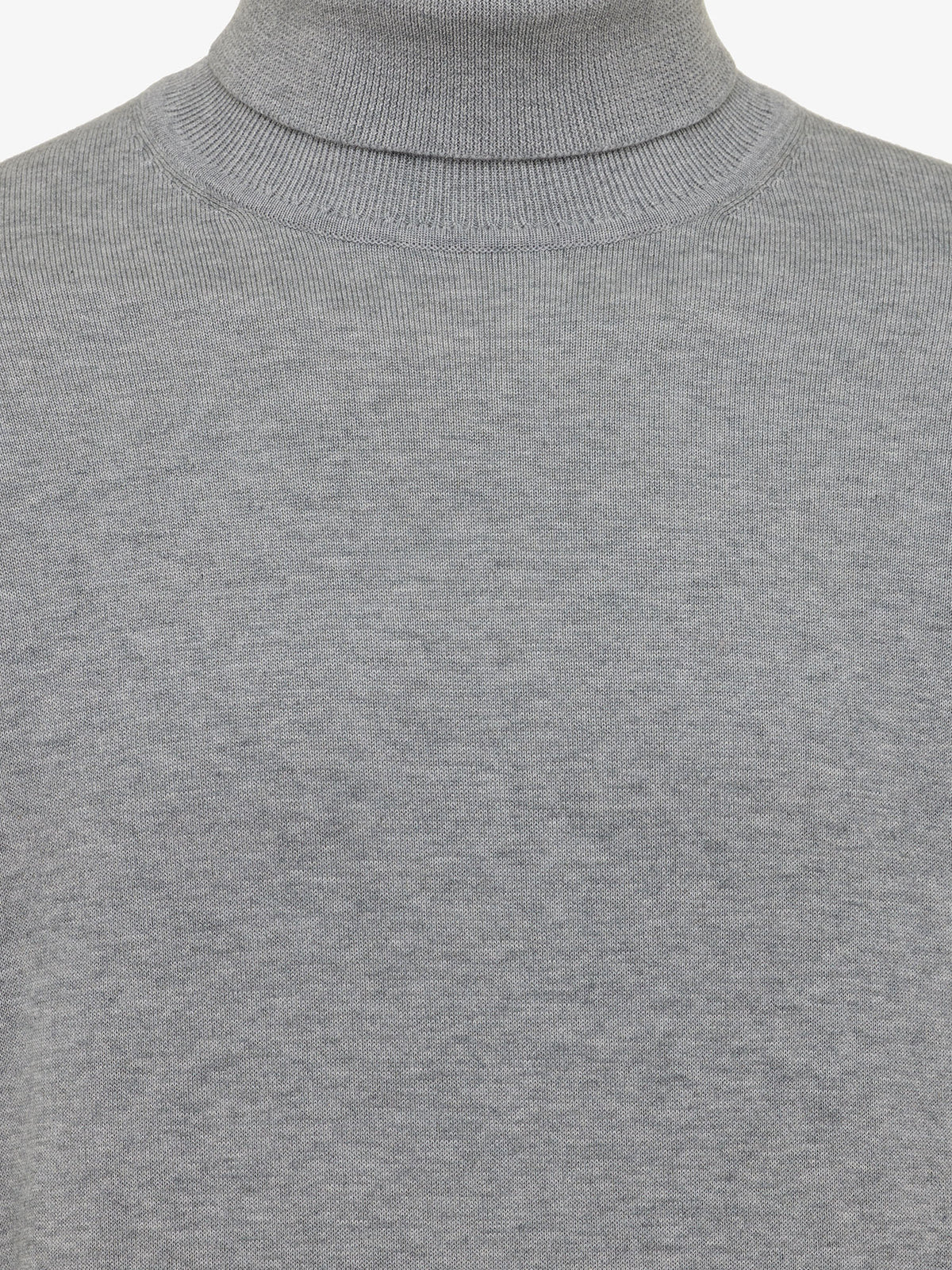 Genti Grey Turtle Neck Pullover – productbeeld 3