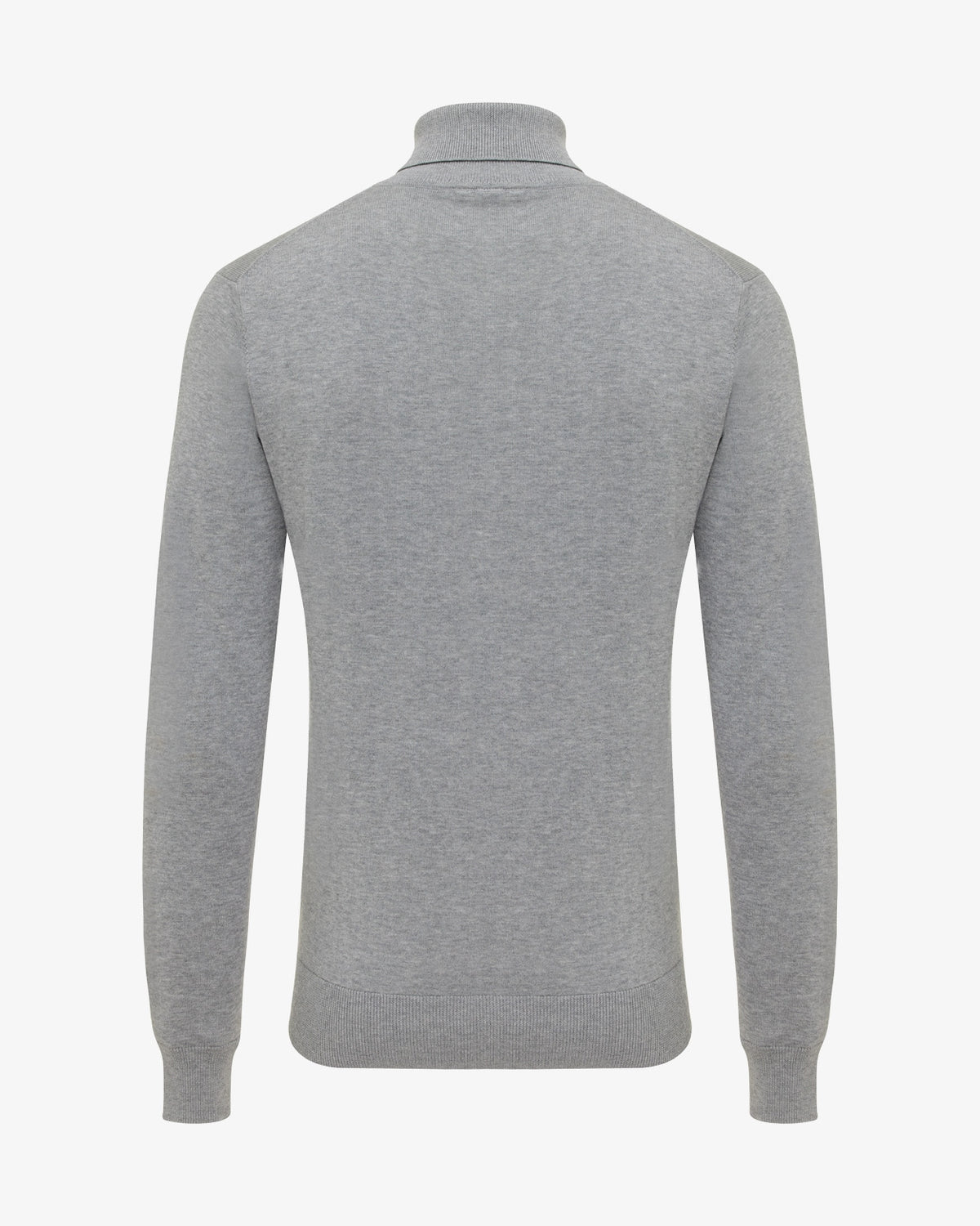 Genti Grey Turtle Neck Pullover – productbeeld 4