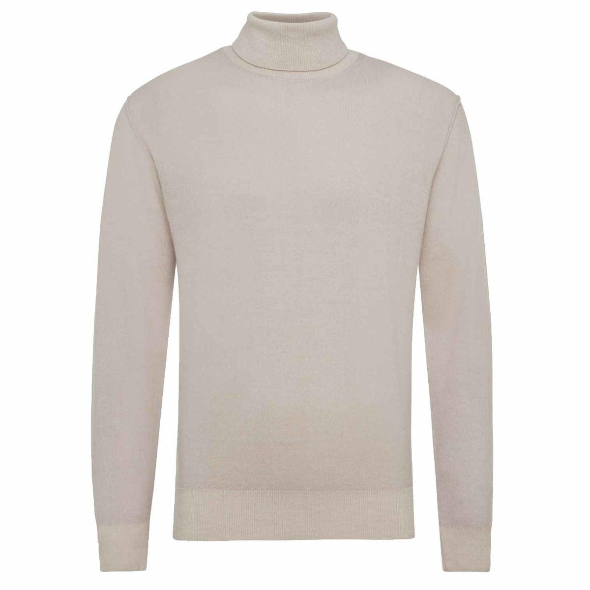 Genti zandkleurige coltrui, productfoto vooraanzicht