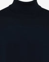 Genti donkerblauwe coltrui, detail col