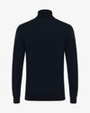 Genti donkerblauwe coltrui, productfoto achteraanzicht