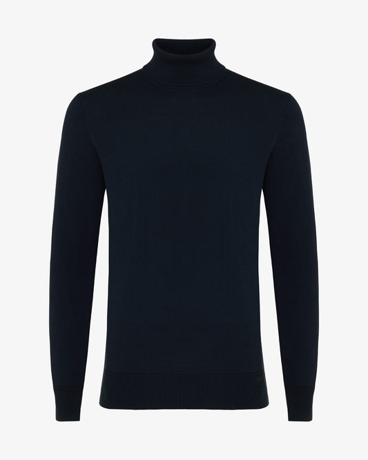 Genti donkerblauwe coltrui, productfoto vooraanzicht