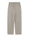 Golden Goose Journey Slacks Micro Chevron Pinstripe Ecru Mud – productfoto 5 – Checkpoint Mol