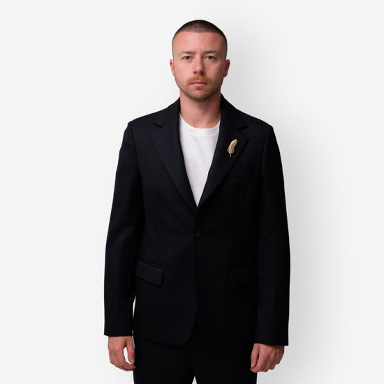 GOLDEN GOOSE Dark Blue Milano Single Breasted Blazer – productbeeld 5 – Checkpoint Mol