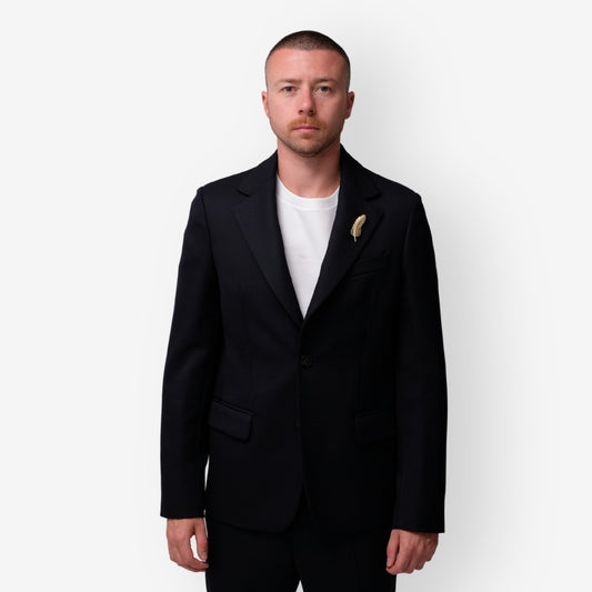 GOLDEN GOOSE Dark Blue Milano Single Breasted Blazer – productbeeld 5 – Checkpoint Mol