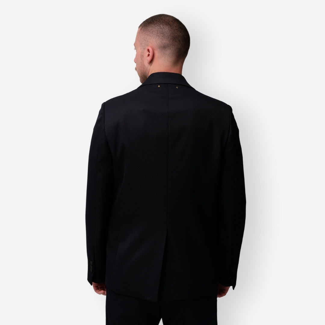 GOLDEN GOOSE Dark Blue Milano Single Breasted Blazer – productbeeld 8 – Checkpoint Mol
