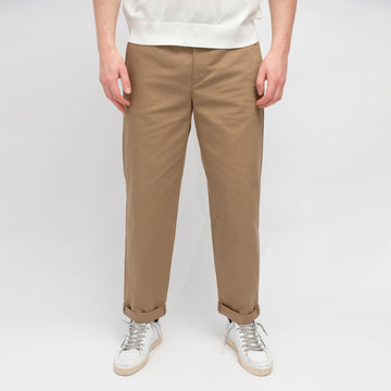 GOLDEN GOOSE Chino Skate Trousers Khaki Beige – vooraanzicht – Checkpoint Mol
