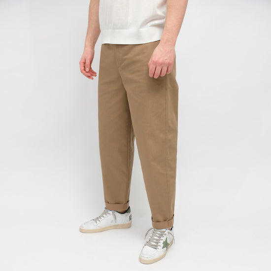 GOLDEN GOOSE Chino Skate Trousers Khaki Beige – productbeeld 2 – Checkpoint Mol