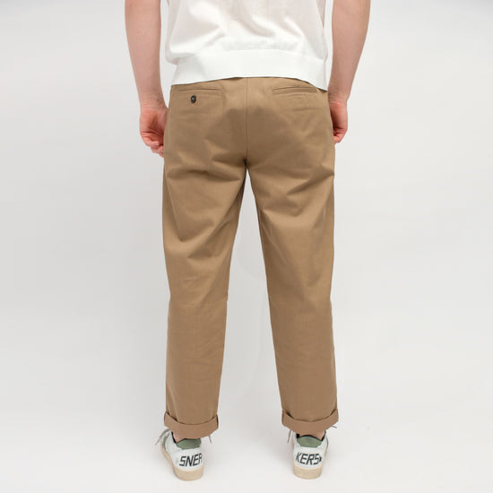 GOLDEN GOOSE Chino Skate Trousers Khaki Beige – productbeeld 3 – Checkpoint Mol