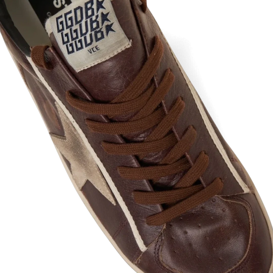 Golden Goose Stardan herensneaker Bordeaux Beige Cream – productfoto 3 – Checkpoint Mol