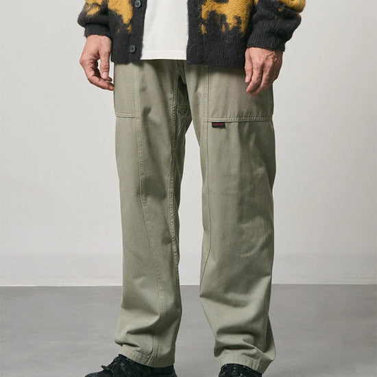 Gramicci Gadget Pant broek Dried Sage – gedragen op model