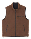 Gramicci Reversible Sherpa Bodywarmer Dark Brown - productfoto 1