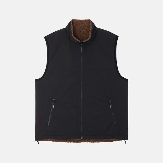 Gramicci Reversible Sherpa Bodywarmer Dark Brown - productfoto 2