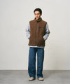 Gramicci Reversible Sherpa Bodywarmer Dark Brown - productfoto 3